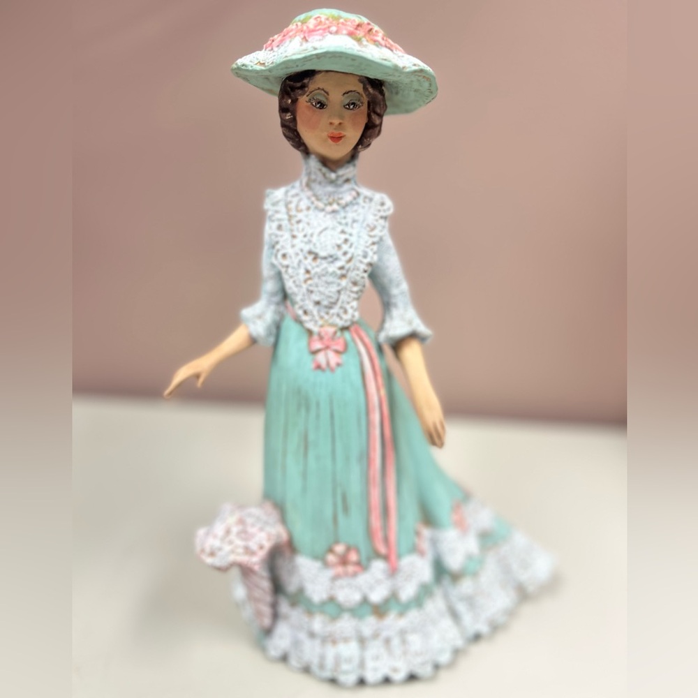 Vintage Hamilton Limited Maud Humphrey Bogart Collection Porcelain Figurine